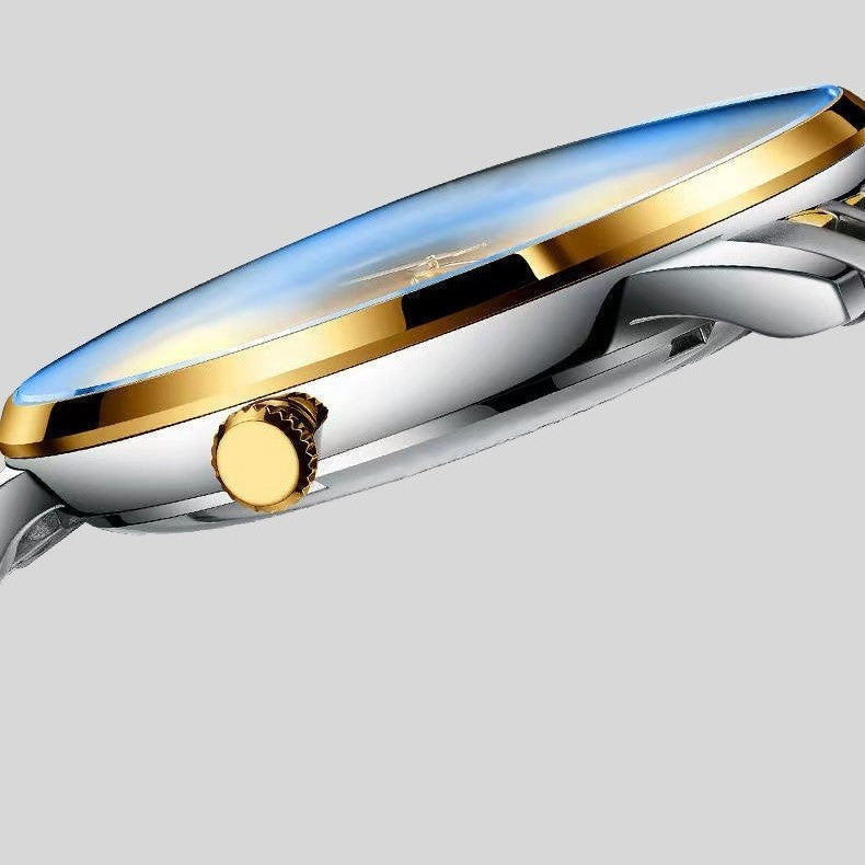 Man Luxury Fashion Steel Band Waterproof Watch - Acquisti Online