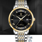 Man Luxury Fashion Steel Band Waterproof Watch - Acquisti Online