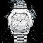 KINYUED J111 Man Business Casual Steel Band Automatic Watch - Acquisti Online