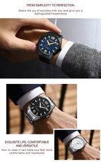 Curren Men's Business Casual Fashion Watch Automatic Quartz Movement Steel Band Waterproof Man Watch - Acquisti Online