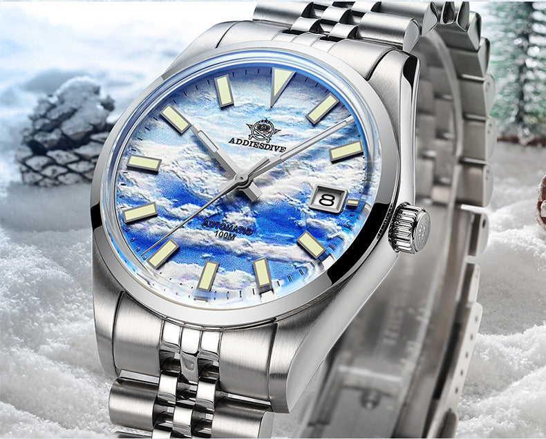 ADDIESDIVE Man Automatic Business Casual Watch - Acquisti Online