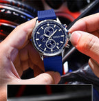 CRRJU 2315 Man Sports Silicon Band Casual Wristwatch - Acquisti Online