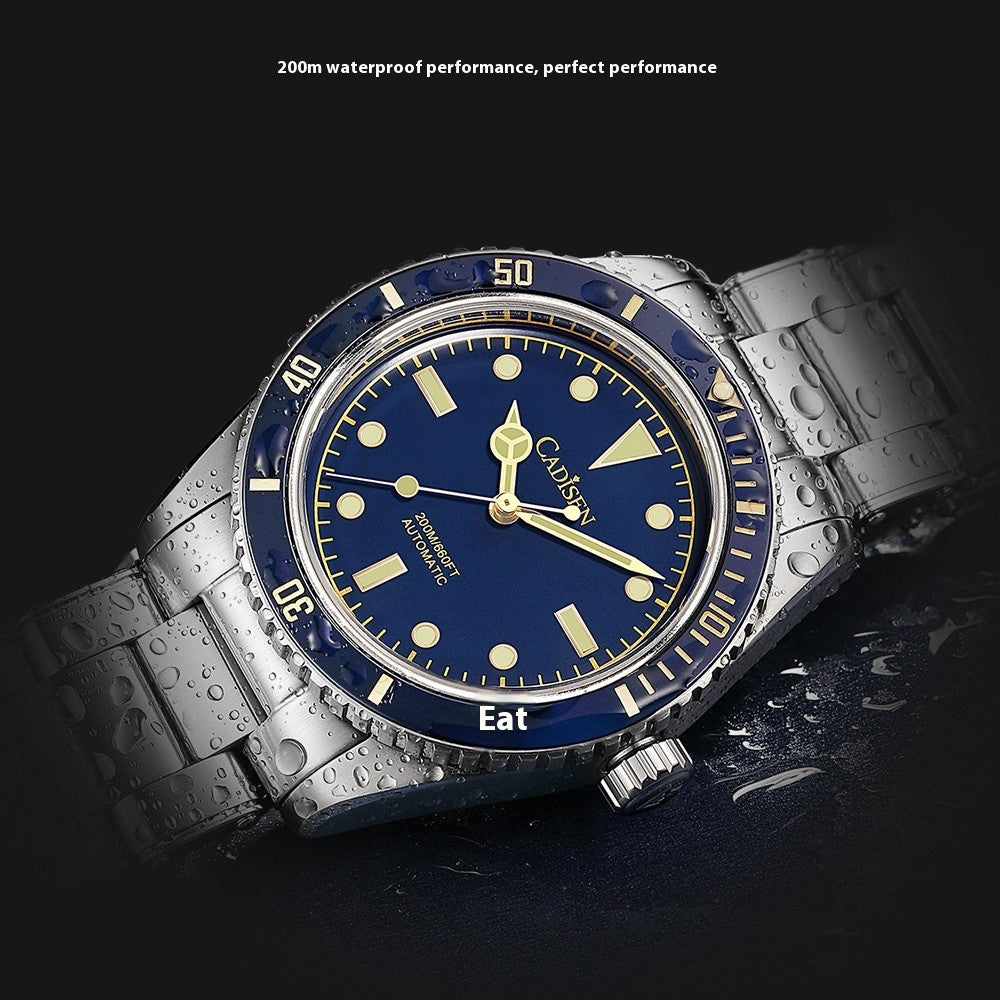Man Automatic Mechanical Steel Band Casual Watche - Acquisti Online