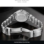Man Automatic Mechanical Steel Band Casual Watche - Acquisti Online