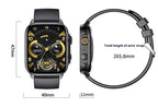 Man ‎1.96 Inches ‎AMOLED Display BT Bluetooth NFC Sports Smartwatch - Acquisti Online