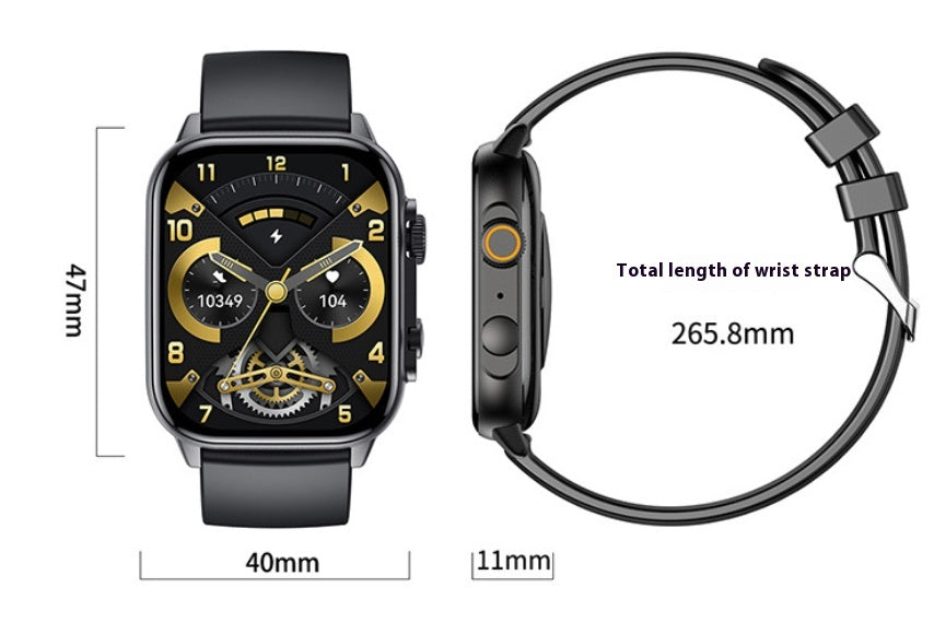Man ‎1.96 Inches ‎AMOLED Display BT Bluetooth NFC Sports Smartwatch - Acquisti Online