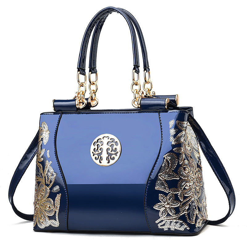 Dames handtas met meerdere ritsvakken, grote capaciteit, luxe schoudertas, diagonale crossbody, modieuze damestas