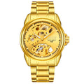 Men's Fashionable Automatic Mechanical Movement Watch Steel Band Waterproof Man Classic Fashion Watch - Acquisti Online