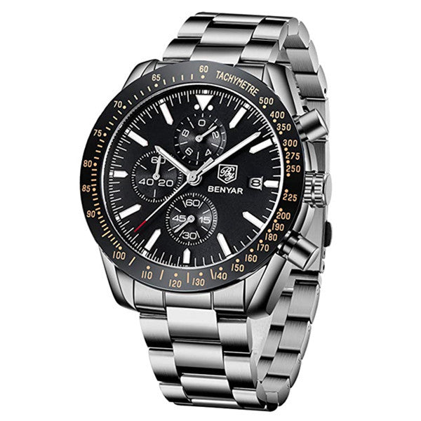 Explosive Watch Heren Multifunctioneel Waterdicht Sport Quartz Horloge