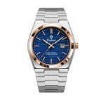 Binbond Men's Steel Quartz Watch For Men Luminous Fashion Trendy Waterproof Men's Quartz Watch