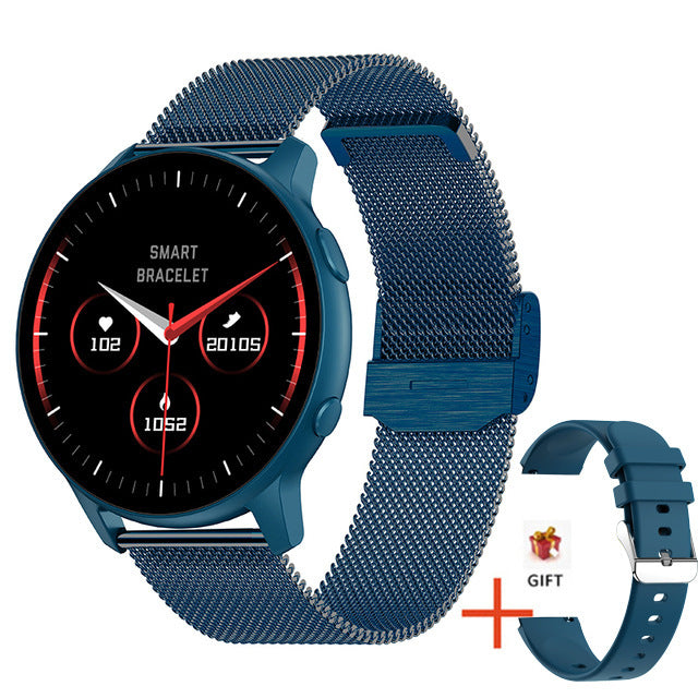 Smart Watch con promemoria chiamate, pressione sanguigna, frequenza cardiaca, ossigeno nel sangue