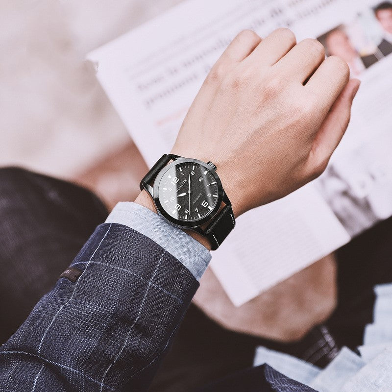 Waterdicht herenhorloge met kalender