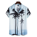 Modieus zomer heren strandshirt