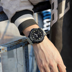 SMAEL Electronic Watches with LED Luminous 5 ATM Waterproof Sports Watch with Week Day Display, Alarm, Stopwatch Timer and Calendar