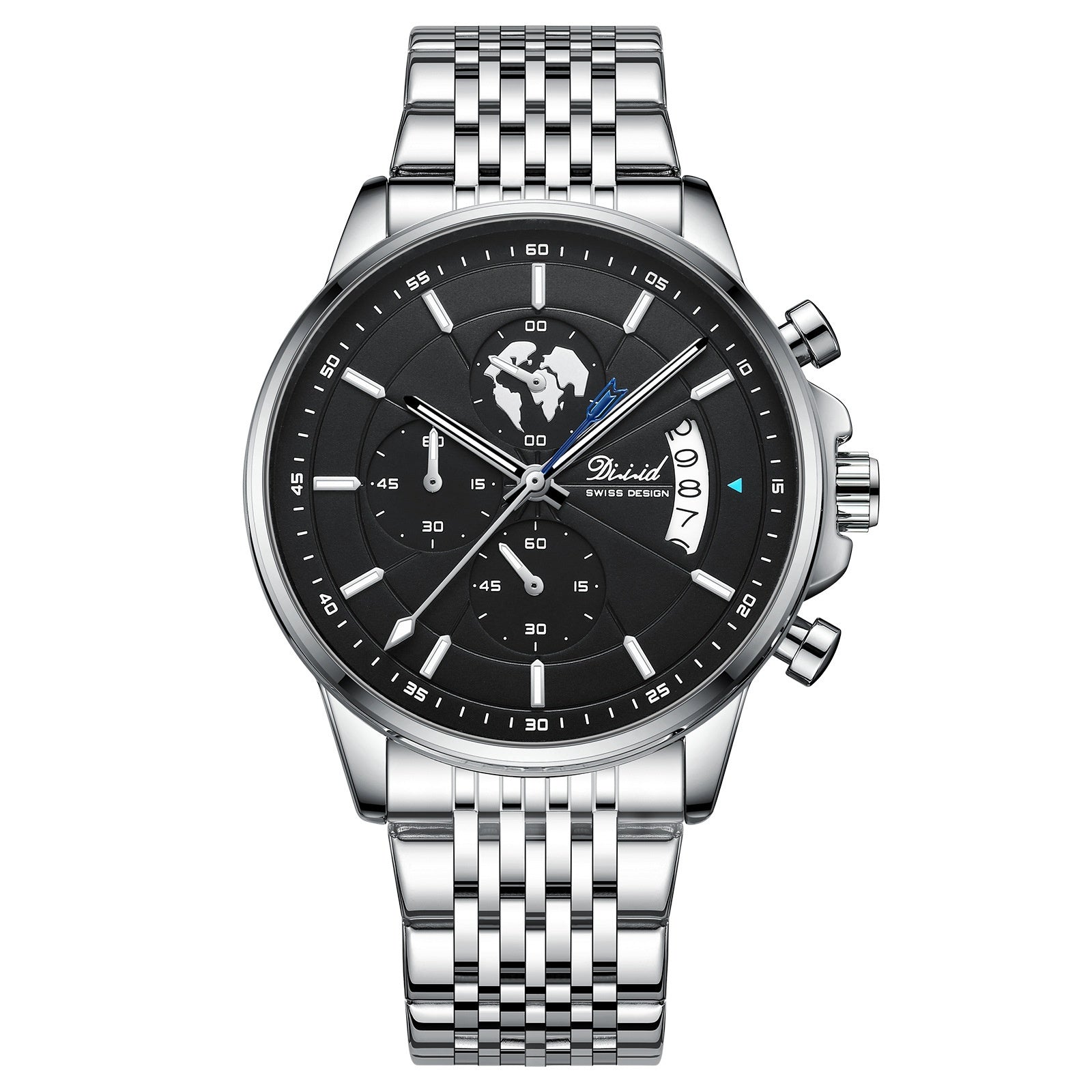 A062 Orologio da Uomo Casual in Acciaio