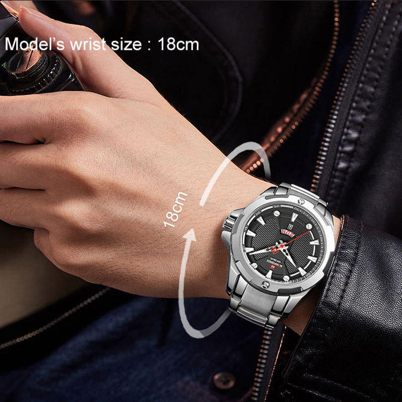 Men's casual quartz watch