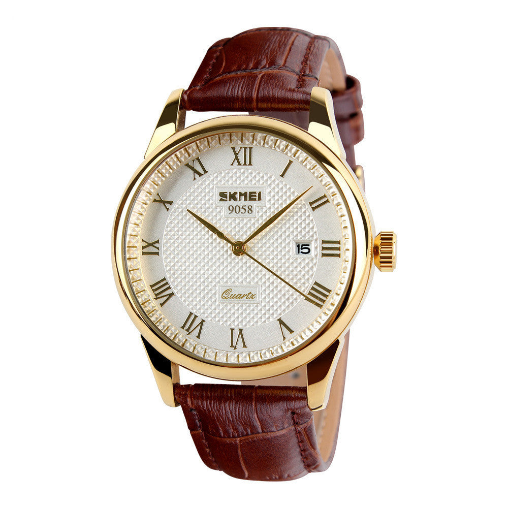 Orologio da uomo alla moda e da lavoro, impermeabile