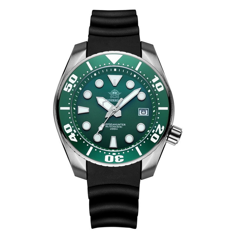 ADDIESDIVE Orologio meccanico automatico da uomo con cristallo di zaffiro BGW9 Orologio luminoso 200M Diver Orologi in acciaio inossidabile