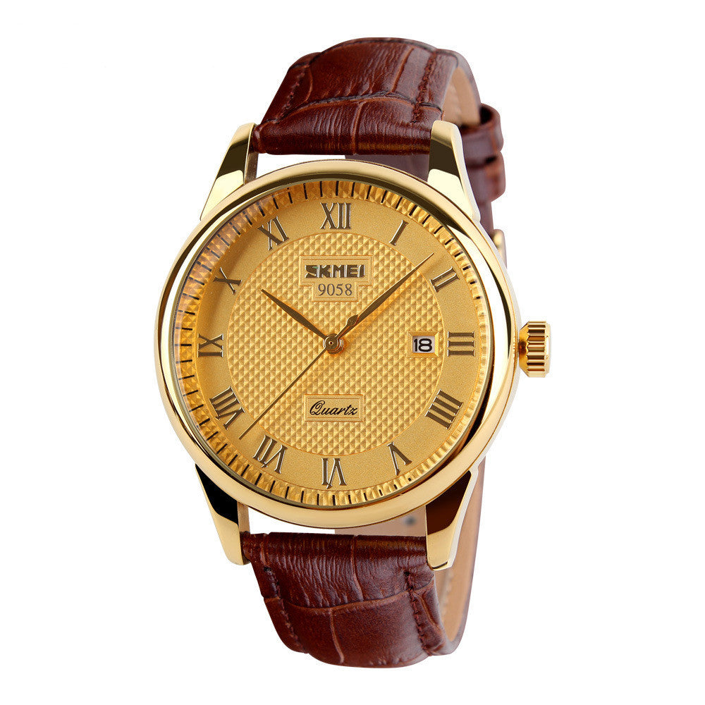 Orologio da uomo alla moda e da lavoro, impermeabile