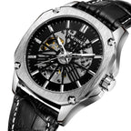 Orologio da polso automatico di lusso da uomo T-WINNER WRG8182