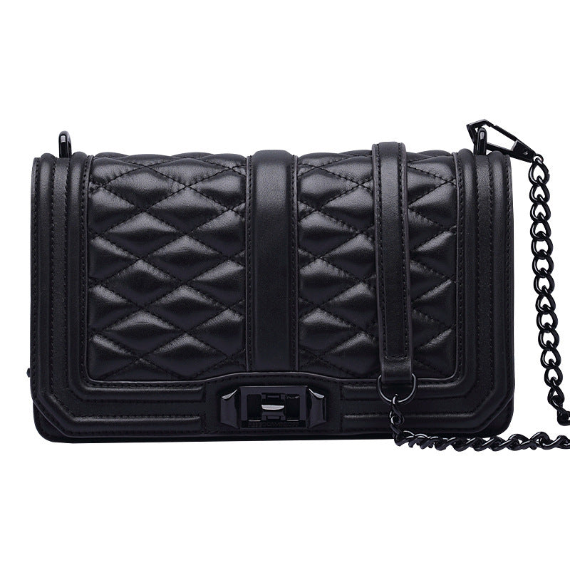Women's Fashionable Chain Bag Shoulder Diagonal Bag Original Leather Large Capacity Crossbody Women Shoulder Bag