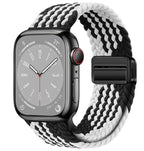 Smart Apple Watch Band Braided Solo Loop Band Magnetic Buckle Band MultiFunction Sports Mode iWatch