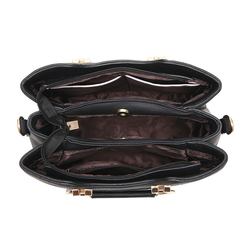 Vrouwen Schoudertas Grote Capaciteit Veelzijdige Eenvoudige Tote Schoudertas Modieuze Messenger Vrouwen Crossbody Tas