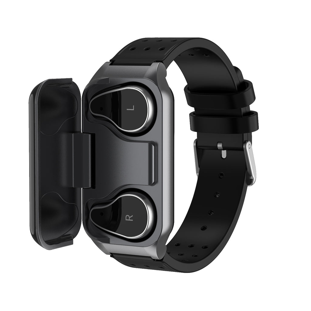 Smart Watch Fitness Tracker Smartwatch per Android iOS Frequenza cardiaca Pressione sanguigna Orologio Auricolare Bluetooth Due in uno Smartwatch
