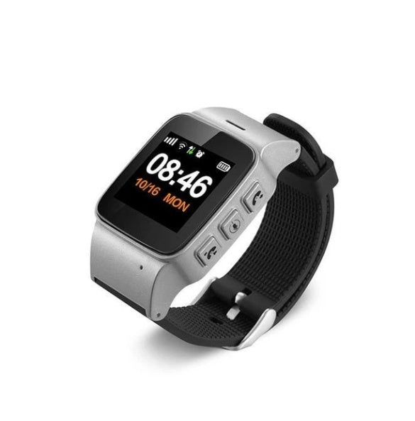 GPS-trackinghorloge voor ouderen, slim horloge, anti-verlies SOS wifi