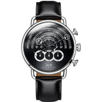 Heren Quartz Horloge Creatief horloge waterdicht riem modehorloge