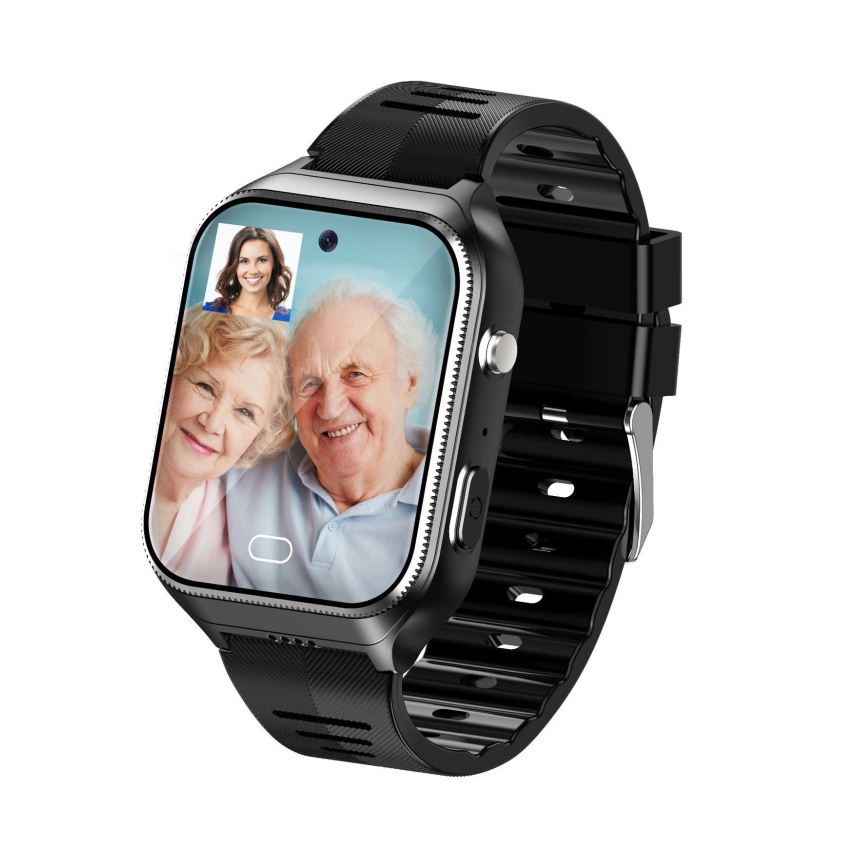 Orologio intelligente con pressione sanguigna e frequenza cardiaca, videochiamata Netcom completa