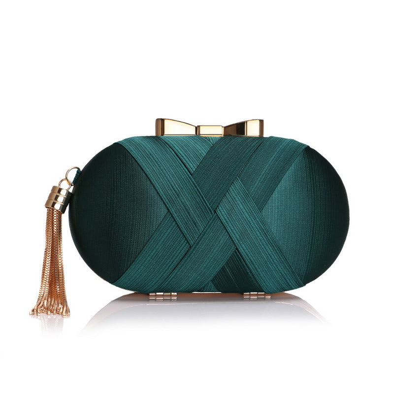 Women's Bag Banquet Handbag Clutch Bags Clutch Lady Bag Luxury Silk Evening Bag Fashion Women Party Wedding Purse