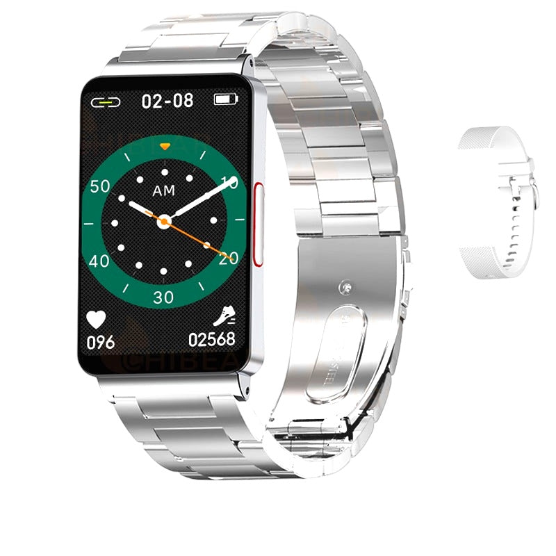 Orologio intelligente con ossigeno nel sangue, temperatura corporea, monitoraggio del sonno, braccialetto intelligente per la salute