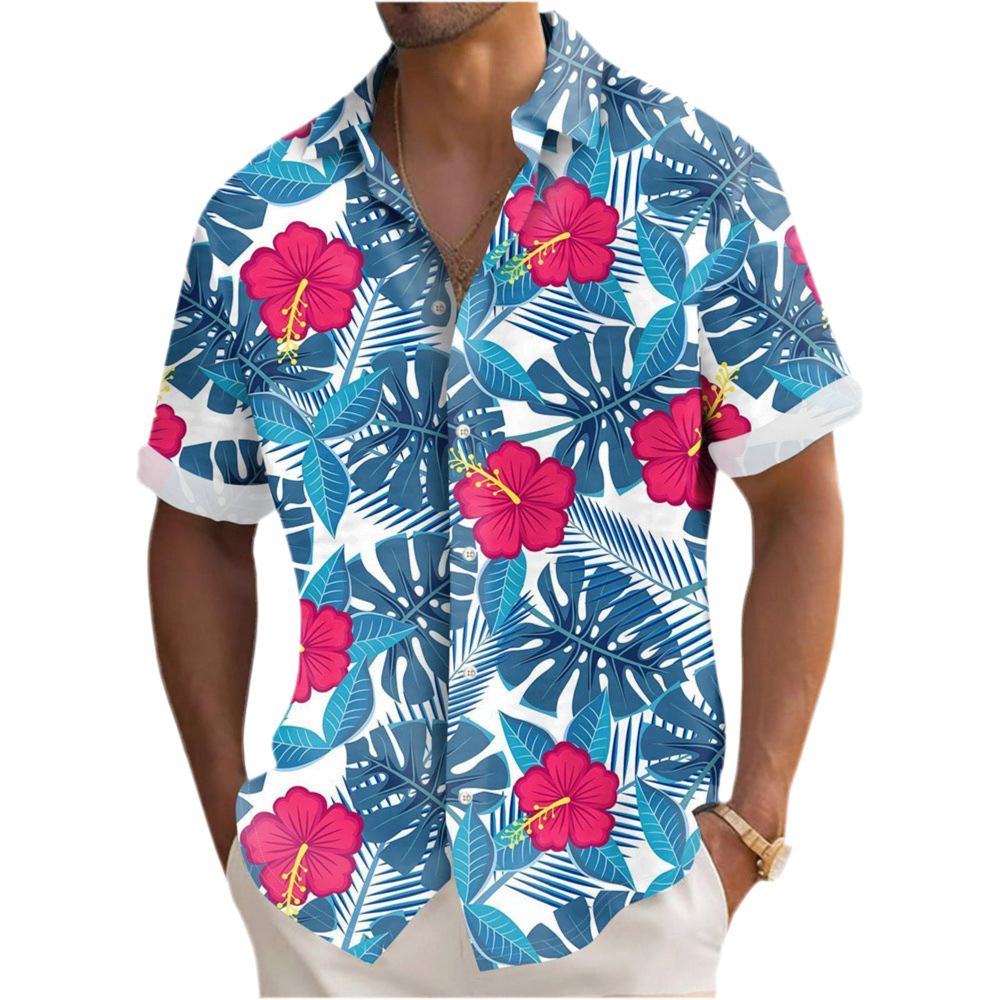 Hawaii Beach Men's Clothing Print Shirt Casual - Acquisti Online