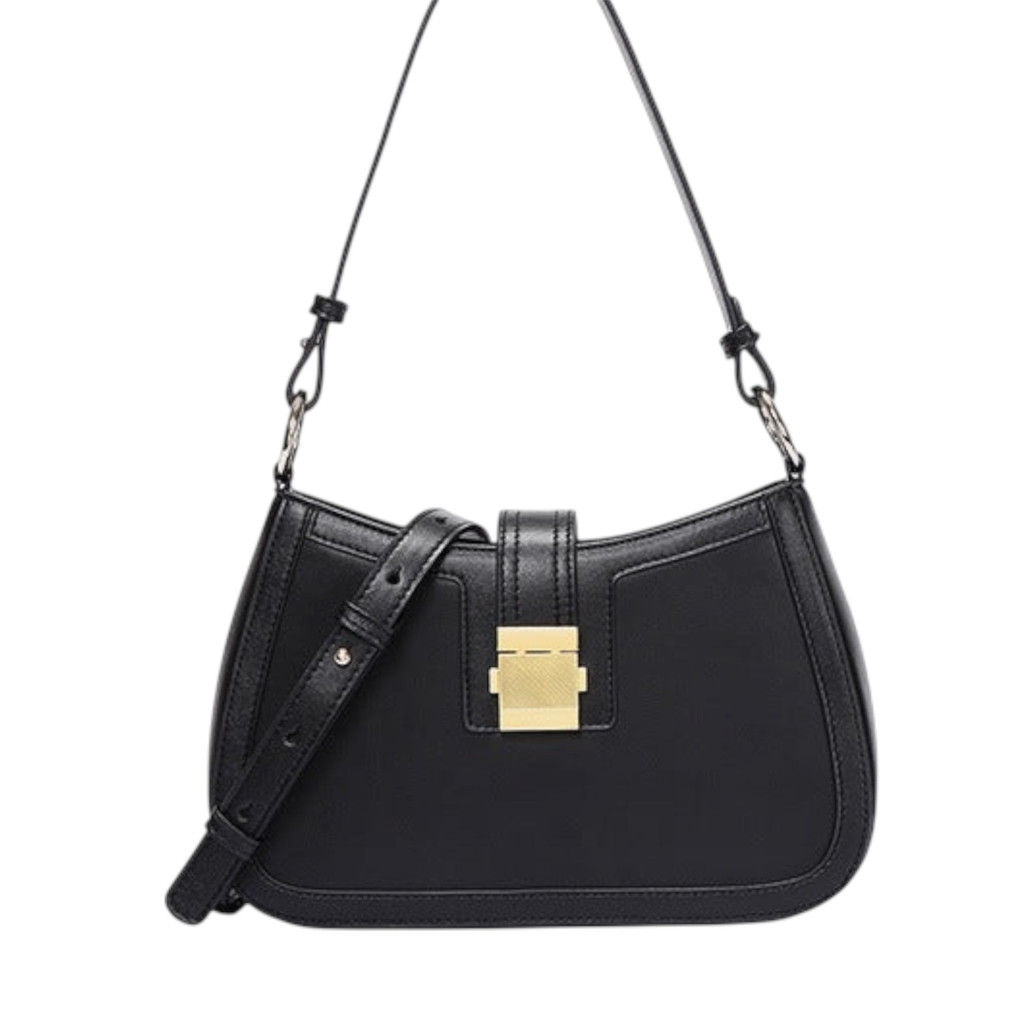 Women's Fashionable Original Leather Shoulder Bag Zipper Pocket Large Capacity Handbag Women's Fashion Shoulder Bag