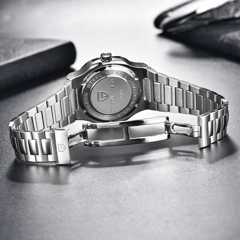 Orologi da uomo Pagani Design, movimento automatico giapponese NH35, subacqueo, meccanico, sportivo, impermeabile, con cristallo di zaffiro, acciaio inossidabile.