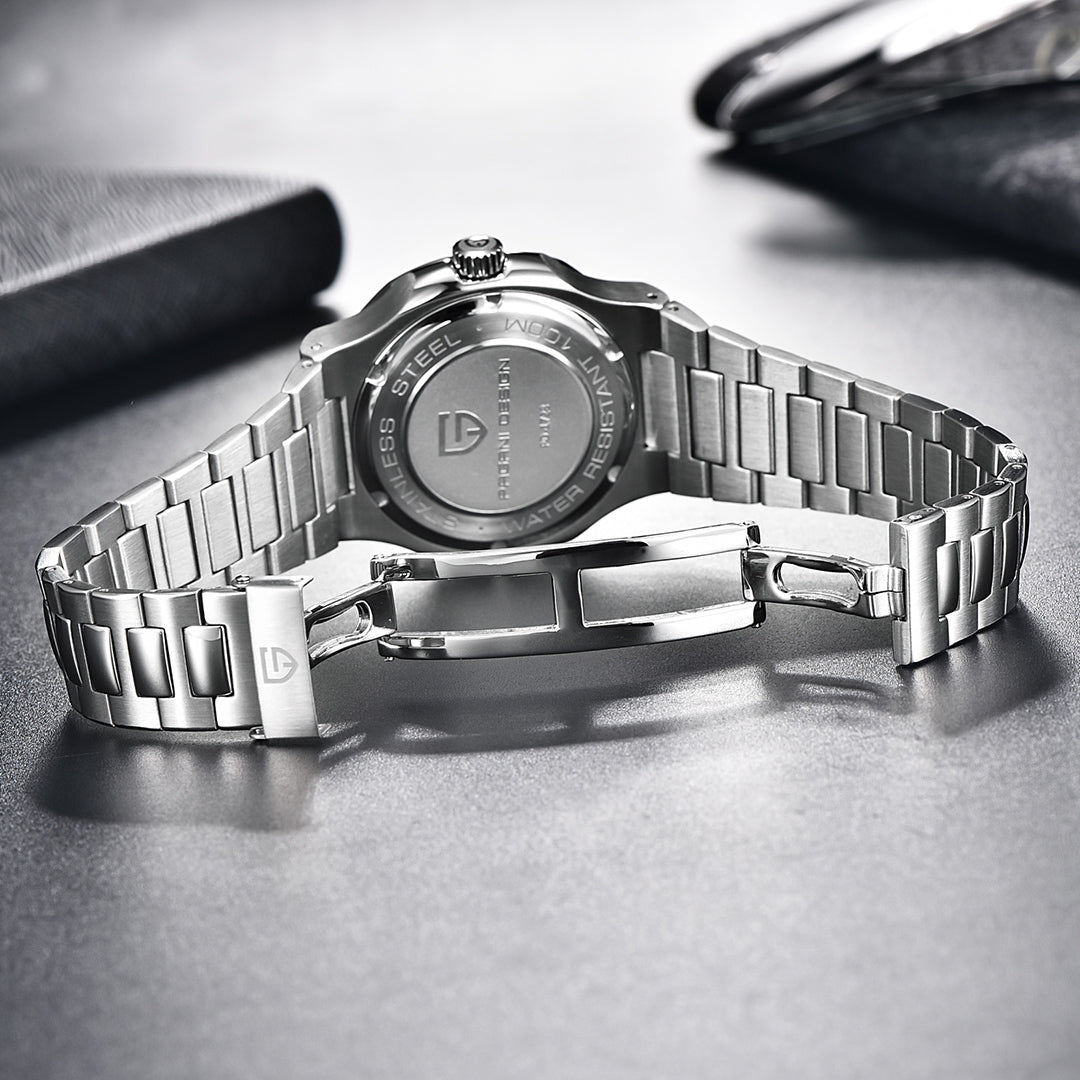 Orologi da uomo Pagani Design, movimento automatico giapponese NH35, subacqueo, meccanico, sportivo, impermeabile, con cristallo di zaffiro, acciaio inossidabile.