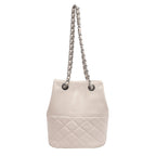 Women's Style Simple Women's Fashion Diamond Texture One-shoulder Bucket Crossbody Bag