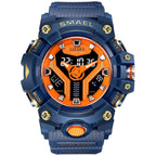 Orologio elettronico al quarzo multifunzionale impermeabile