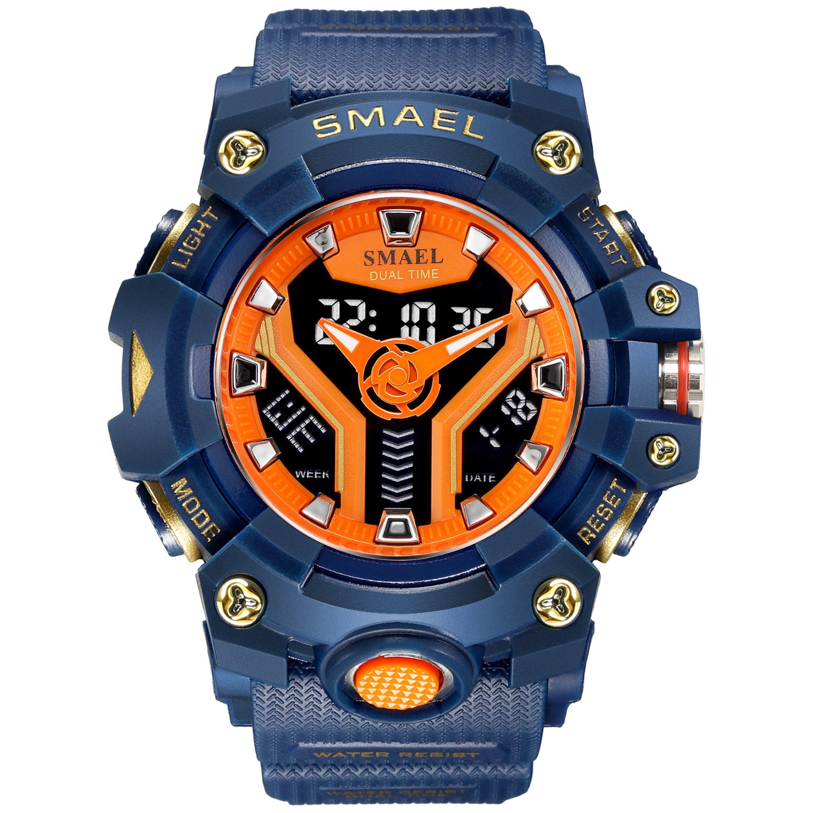 Orologio elettronico al quarzo multifunzionale impermeabile