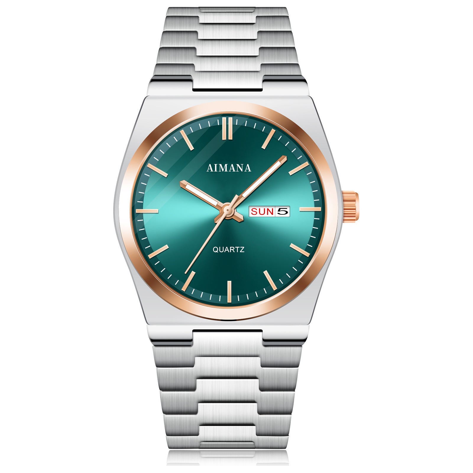 Aimana Business Luminous Quartz Watch Ultra-thin Men's Waterproof Luminous Quartz Watch