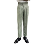 Harem Men's Ninth Pants Fashion Brand Draped Suit Pants