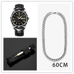 POEDAGAR Luxury Business Men's Wrist Watch Waterproof Luminous Date Week Men's Watch for Men Quartz Watch Leather Men's Watches reloj