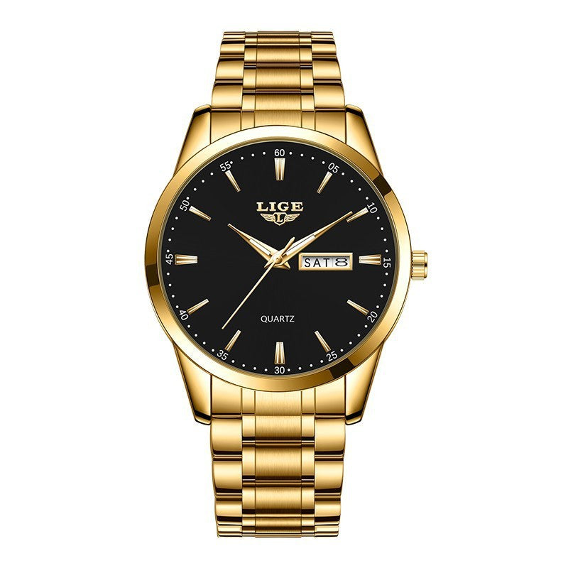Orologio da uomo LIGE LG8970 elegante e impermeabile