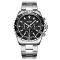 MEGIR MG2064 Fashion Business Chronograp Steel Band Man Watch - Acquisti Online