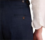 High Waist Straight Pants Houndstooth Versatile Neapolitan Breathable Casual Suit Pants