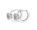 Fashion Simple Moissanite Ear Ring S925 Silver Earrings