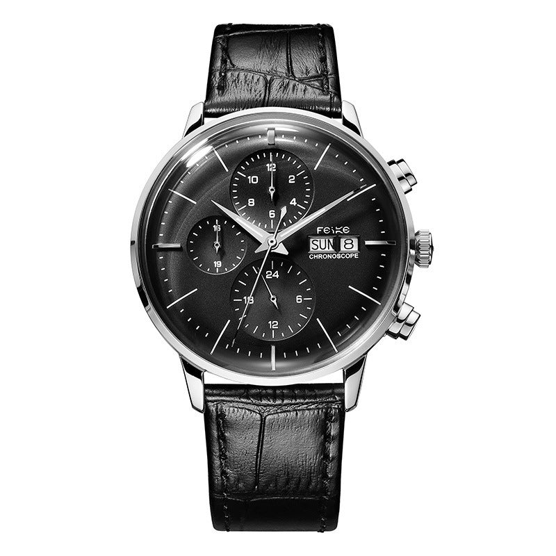 FEICE Luxury Men's Mechanical Waterproof Automatic Hollow Watch