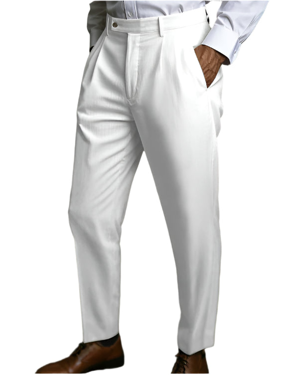 Men's Linen Pocket Flat Comfortable Breathable Trousers