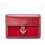 Women's Fashionable Shoulder Bag Multi Pocket Original Leather Large Capacity Women's Cowhide Diagonal Crossbody Bag